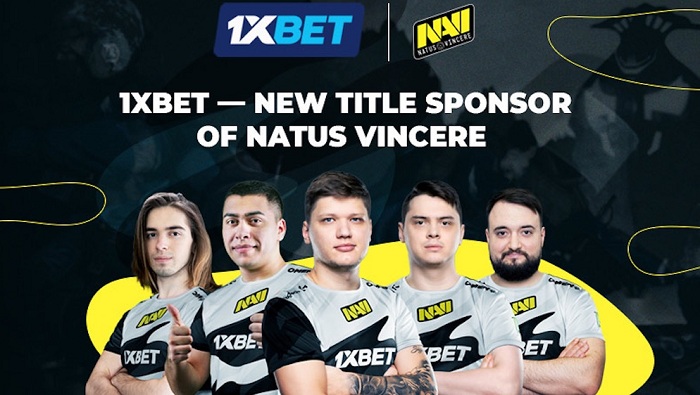 1xBet هم اکنون اسپانسر تشکیلات ورزش های الکترونیکی Natus Vincere است